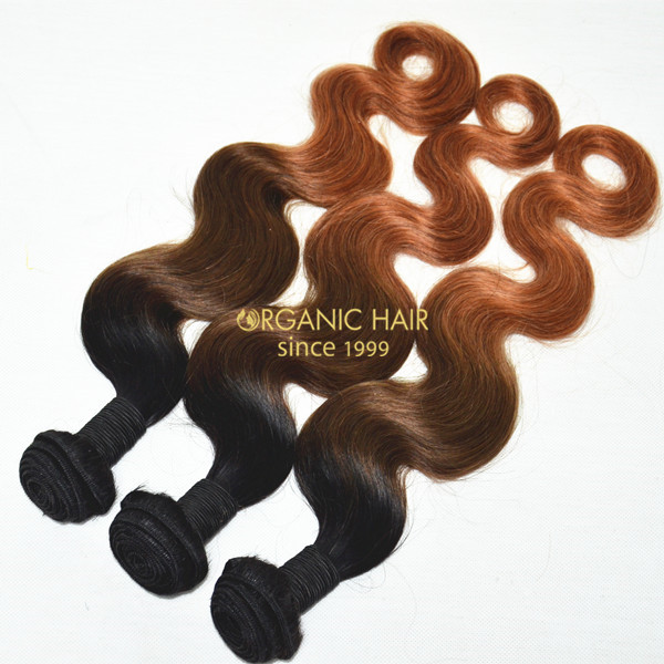 Ombre remy human hair extensions